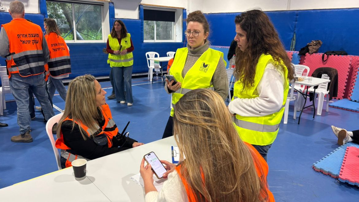 תרגיל רחב היקף של מערך החירום המועצתי בעמק יזרעאל