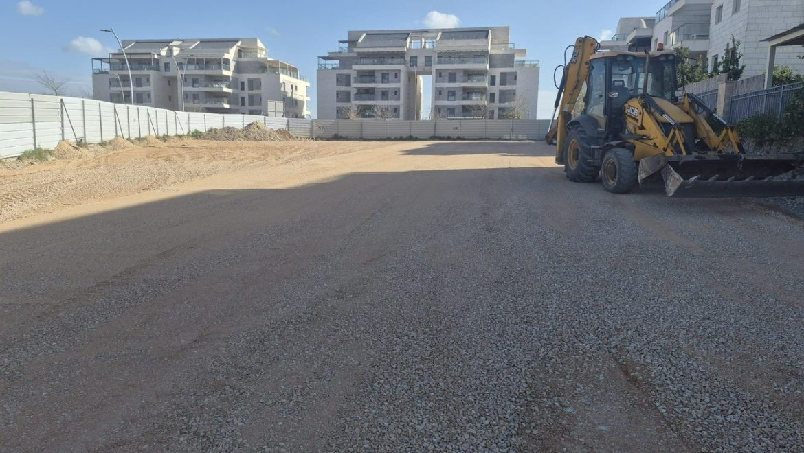 יקנעם: חניון חדש יוקם בשכונת שער הגיא ביקנעם בעלות של כ – 1.4 מיליון ₪