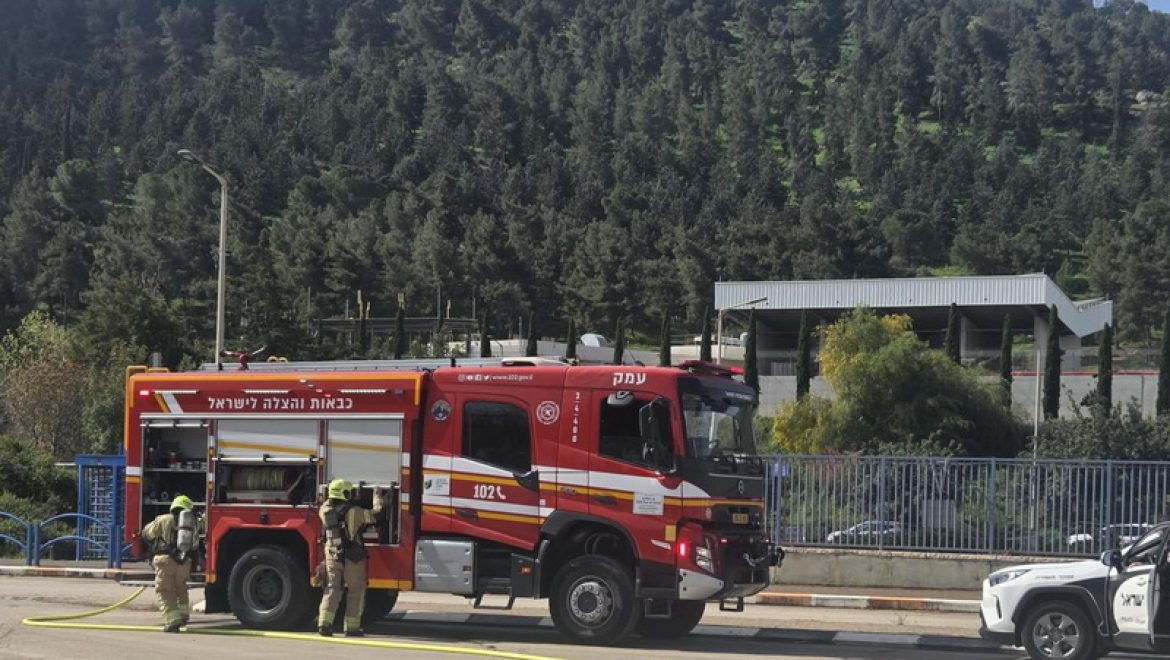 תרגיל פתע לחיזוק המוכנות לאירועי חירום באזור התעשייה אלון תבור