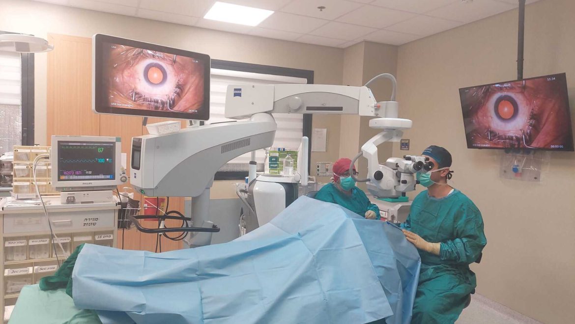 מכשור חדיש בחדרי ניתוח זבולון