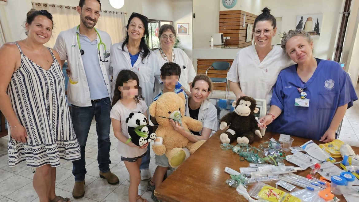 כללית עין השופט: "בית חולים לדובים" מפיג את הפחד מבדיקות רפואיות