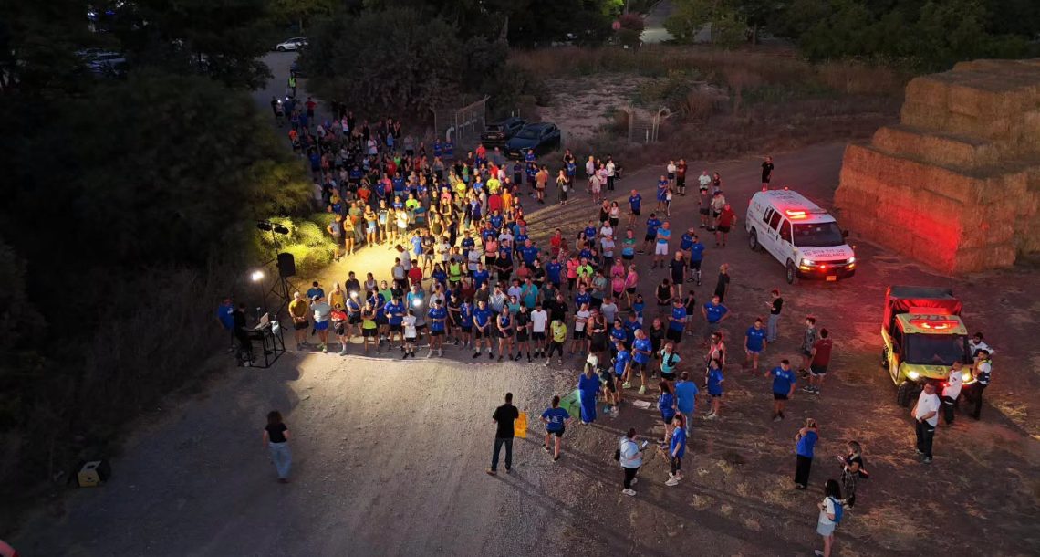 ריצת "ליל ירח בעמק" חוזרת: רמת ישי, יום חמישי 27.8.26