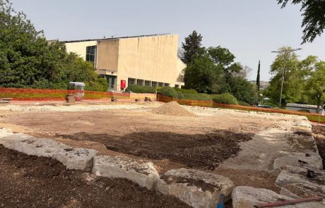 החלו העבודות להקמת מגרש כדורעף החוף הראשון במועצה