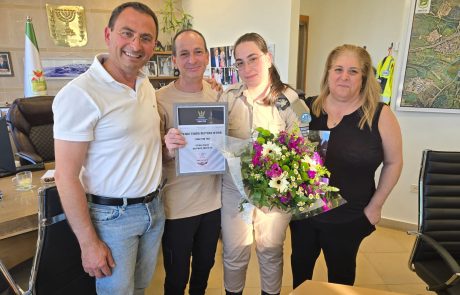 חיילות וחיילי יקנעם ממשיכים להצטיין בשירותם הצבאי