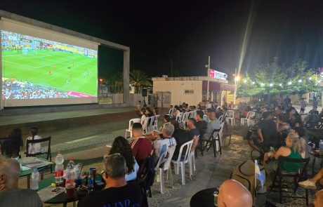 גמר המונדיאל בקולנוע הקיץ שברחבת העירייה