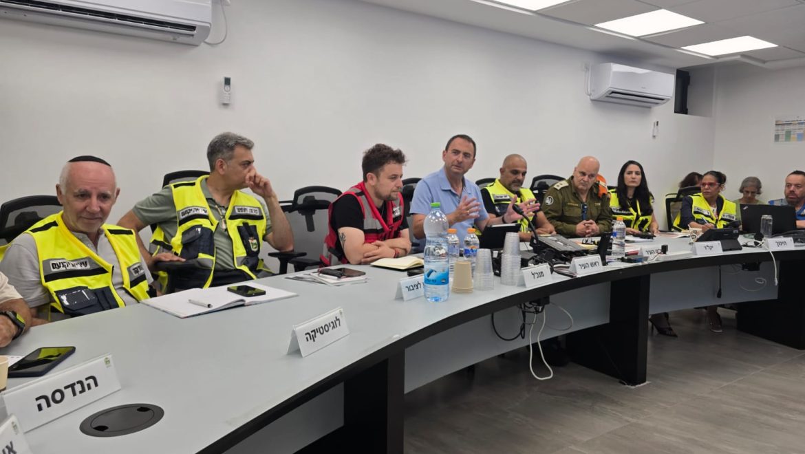 תרגיל החירום הרשותי הוכיח: יקנעם ערוכה, מתורגלת ומשתפרת כל העת