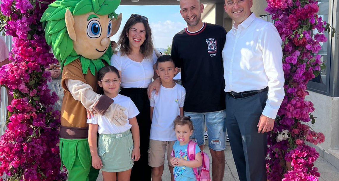 יקנעם: שנת הלימודים נפתחה בצורה חלקה ועם המון חיוכים