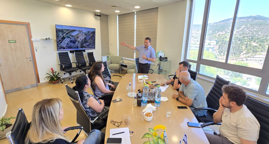 התכניות הירוקות שמקודמות בעיר נידונו בפגישה מיוחדת
