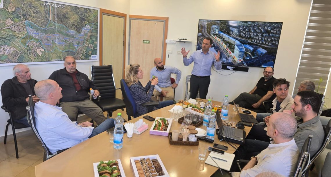 יקנעם בתנופה:                                               תכנית התחדשות עירונית מגיעה                        לשער העיר