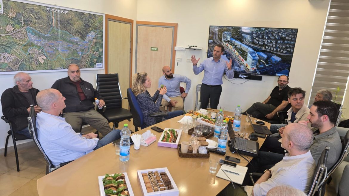 יקנעם בתנופה:                                               תכנית התחדשות עירונית מגיעה                        לשער העיר