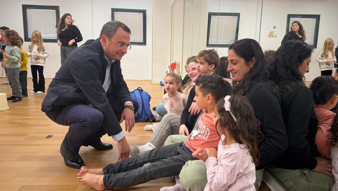 הצלחה גדולה לפעילויות ההפוגה לילדי הגנים וכתות א' – ג' ביקנעם